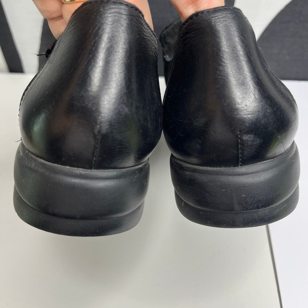 Mephisto Women's Loafers Size 7 Black Romea Leather Slip On Comfort - Picture 8 of 12